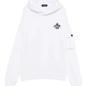 Felpa per bambino Dsquared2 Kids con cappuccio