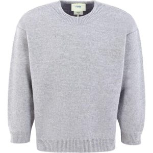 Fendi Kids maglione girocollo