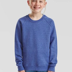 Felpa Bambino Kids Classic Raglan Sweat FR620390