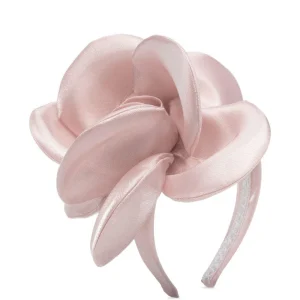 Frontino per bambina Colorichiari con fiore