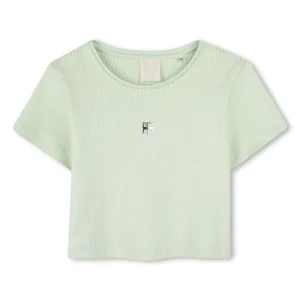 Givenchy Kids t-shirt con placchetta