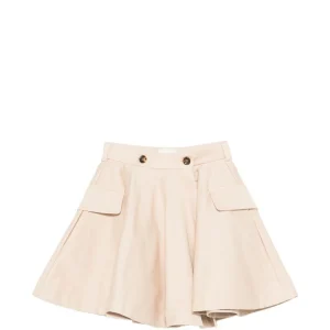 Gonna per bambina Fendi Kids con cintura