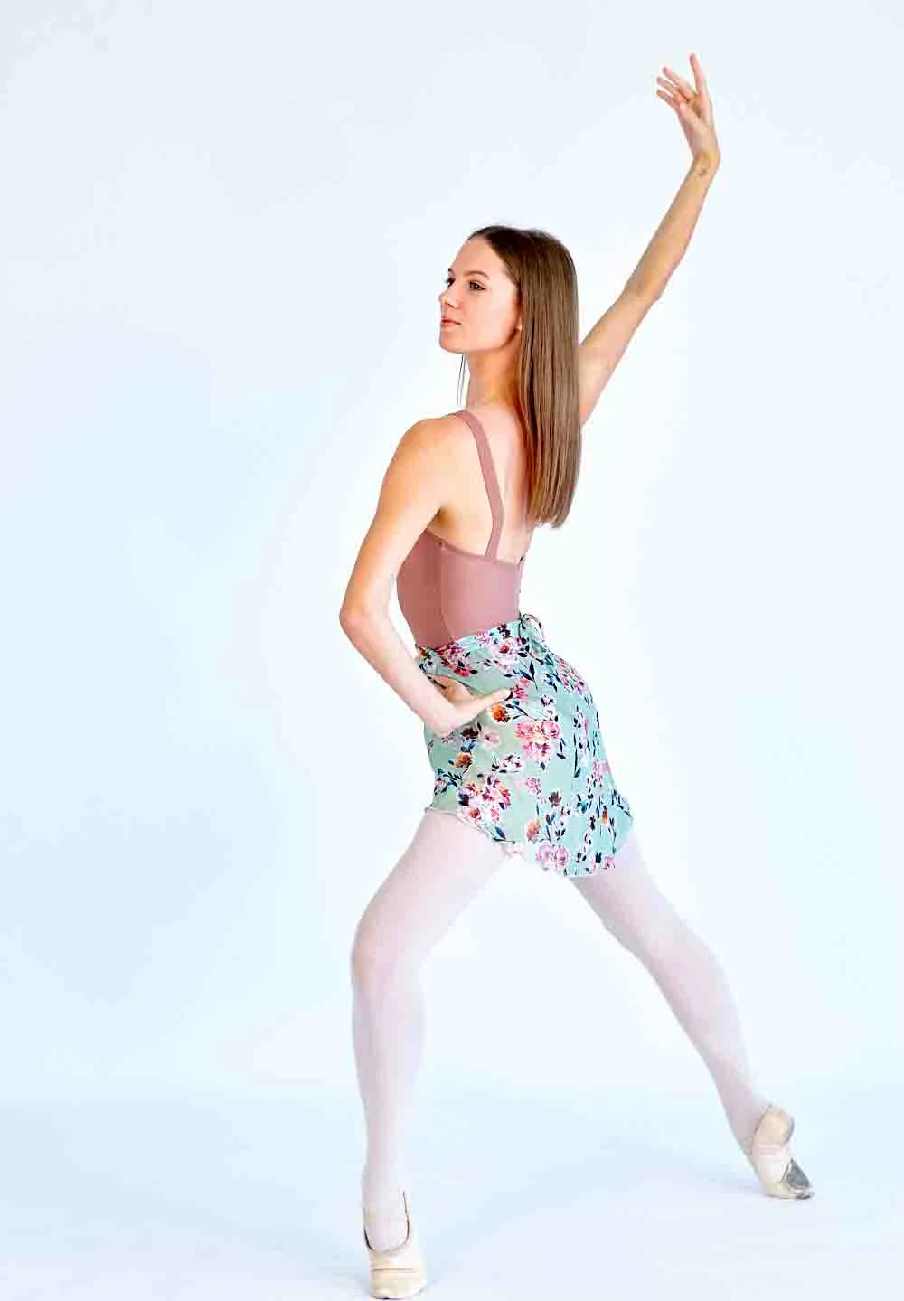 Gonnellino per Danza modello Iris con fantasia Floreale Ioballo - immagine 2