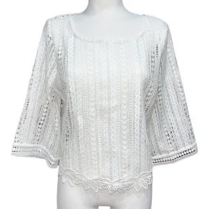 Blusa in macramè