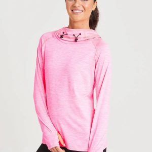 Felpa donna Girlie Cool Cowl Neck Top JC038