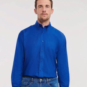 Men’s Long Sleeve Easy Care Oxford Shirt