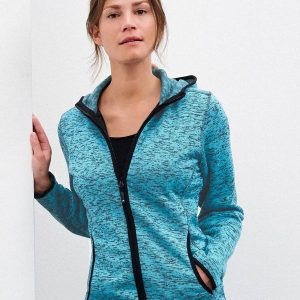 GIACCA JAMES&NICHOLSON LADIES’KNITTED FLEECE HOODY