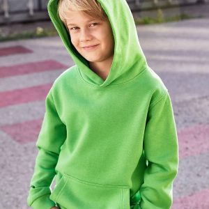 Basic-Hoody Children JN796K Felpa da bambino