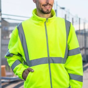 Giacca in pile ad alta visibilità KXFJ