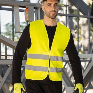 Gilet di Sicurezza KXX217    Simple Safety Vest taglie dal XL al XXL personalizzabili con ricami e stampe