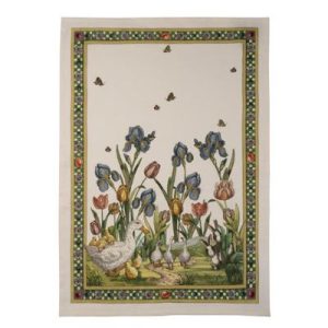 Canovaccio Bunny Garden Azzurro