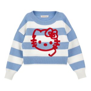 Maglione per bambina Monnalisa a righe
