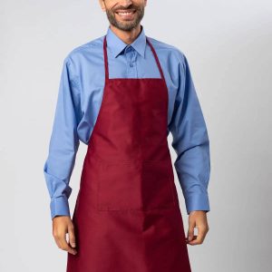 Grembiule pettorina Basic Apron with Pocket MI002