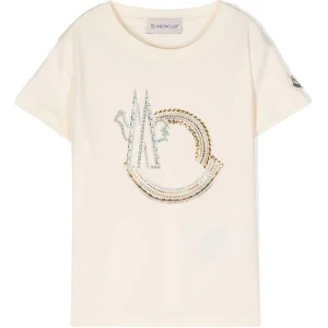 Moncler Enfant t-shirt con stampa