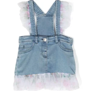 Monnalisa salopette in denim