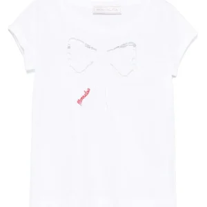 Monnalisa t-shirt con fiocco