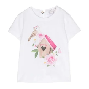 Monnalisa t-shirt con stampa