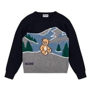 Moschino Kids maglione in lana
