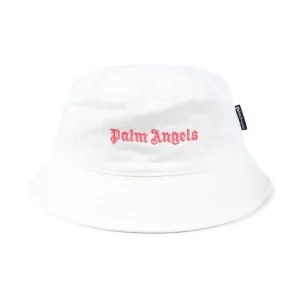 Palm Angels Kids bucket con logo