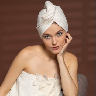 Turbante in spugna + colori