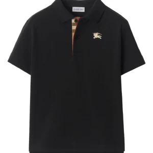 Polo per bambino Burberry Kids con ricamo