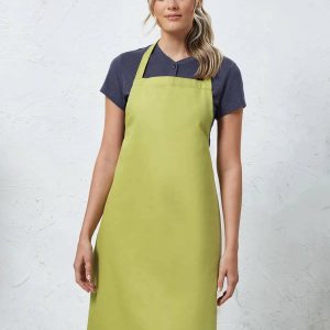 Grembiule pettorina 100% cotone Cotton Bib Apron PR102