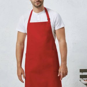 Grembiule PR120    Recycled and Organic Fairtrade Bib Apron  Premier personalizzabile con ricamo o stampa