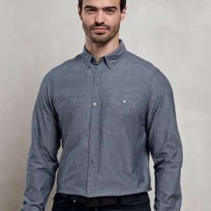 Camicia Men’s Organic Chambray Fairtrade Shirt PR247