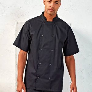 CASACCA CUOCO MANICA CORTA PREMIER POSSIBILITA’ PERSONALIZZAZIONE CON RICAMO