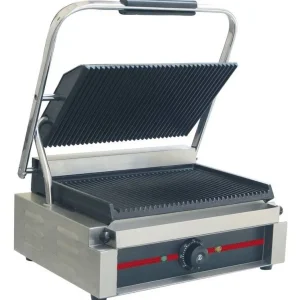 Piastra media rigata in ghisa