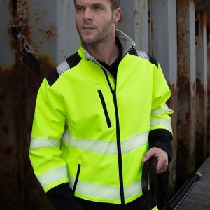 Printable Ripstop Safety Softshell RER476X