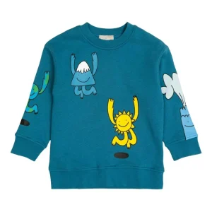 Stella McCartney Kids felpa con stampa