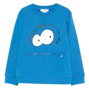 Stella McCartney Kids felpa con stampa