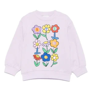 Stella McCartney Kids felpa con stampa