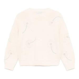 Stella McCartney Kids maglione con fiori