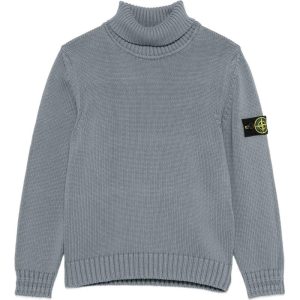 Stone Island Junior maglione a collo alto