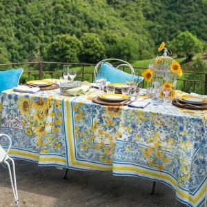 Tovaglia in lino Sungarden