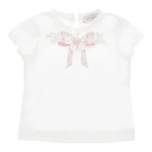 T-shirt per neonata Monnalisa con stampa