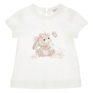 T-shirt per neonataMonnalisa coniglio