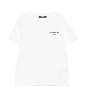 T-shirt unisex Balmain Kids con logo