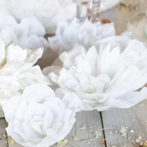 Fiore Decoratvo di Carta Riciclata