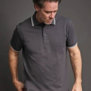 Luxury Stripe Stretch Polo uomo  TJ1407