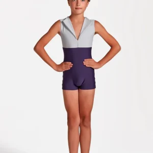 Tuta Short con Colletto a V