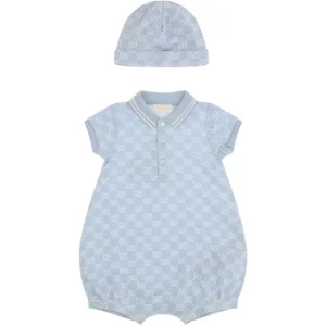 Tutina per neonato Gucci Kids con cappellino