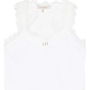 Twinset Kids top in raso